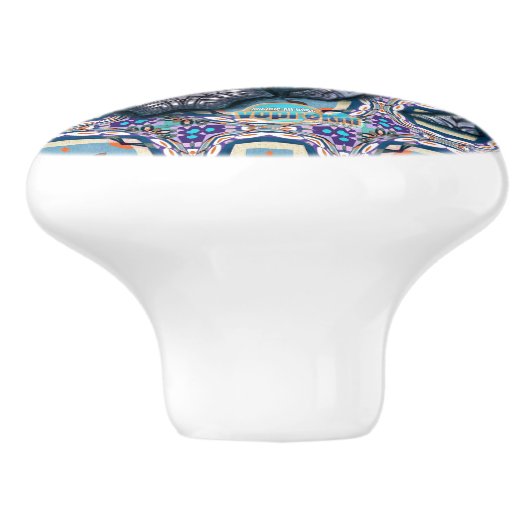 Song van levende metalen nr. 2 keramische knop (Zijkant)