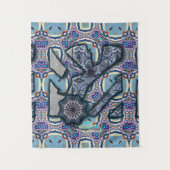 Song van levende metalen nr. 2 wandkleed (Voorkant)