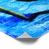 Song van liedjes 8:7 - Veel Waters kunnen de liefd Poster (Hoek)