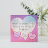 Song van Salomo aanmoediging Kaart (Staand voorkant)