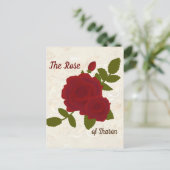 Song van Solomon Roos Designer Briefkaart (Staand voorkant)
