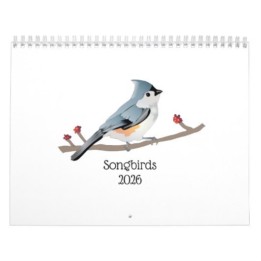 Songbird Calendar Kalender (Hoes)