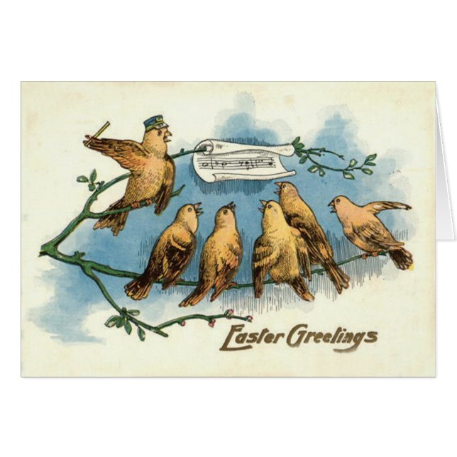 Songbird Choir Sky Singing Song Tree (Voorkant Horizontaal)