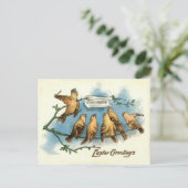 Songbird Choir Sky Singing Song Tree Briefkaart (Staand voorkant)