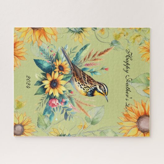 Songbird Happy Vaderdag Puzzel (Horizontaal)