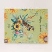 Songbird Happy Vaderdag Puzzel Legpuzzel (Horizontaal)