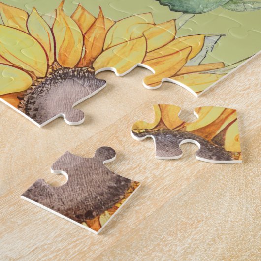 Songbird Happy Vaderdag Puzzel Legpuzzel (Zijkant)