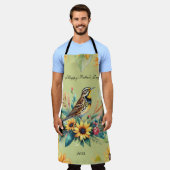 Songbird Happy Vaderdag Schort (Gedragen)