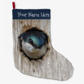 Songbird in Nestbox Grote Kerstsok (Voorkant)