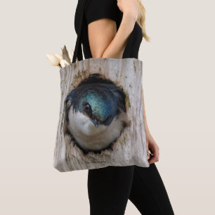 Songbird in Nestbox Tote Bag