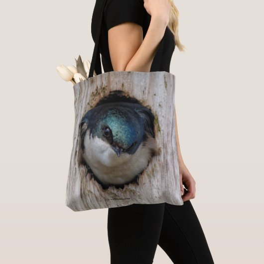 Songbird in Nestbox Tote Bag (Dichtbij)