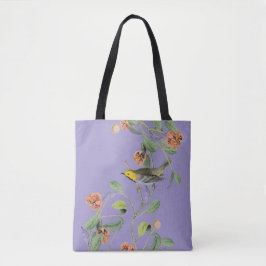 Songbird Lavender Blue Tote Bag