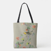 Songbird Lavender Blue Tote Bag (Achterkant)
