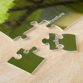 Songbird met kastanjezucht op bijkantoor legpuzzel (Zijkant)