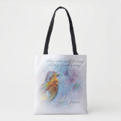 "Songbird of Hope" Canvas tas (Voorkant)