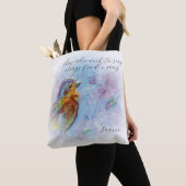 "Songbird of Hope" Canvas tas (Dichtbij)