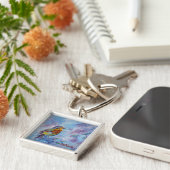 "Songbird of Hope" Sleutelhanger (Zijkant)