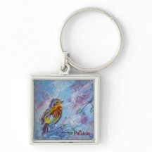 "Songbird of Hope" Sleutelhanger