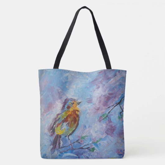 "Songbird of Hope" Tas (groot) (Achterkant)