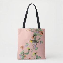 Songbird Pink Tote Bag