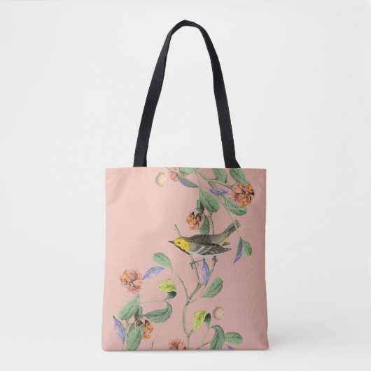  Songbird Pink Tote Bag (Voorkant)