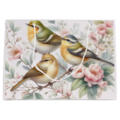 Songbird Serenade tussen de bloemen Groot Cadeauzakje (Voorkant)