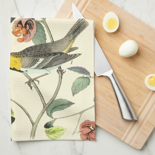  Songbird Theedoek (Quarter Fold)