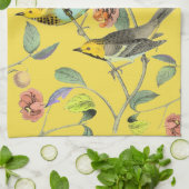 Songbird Yellow Theedoek (Gevouwen)