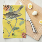 Songbird Yellow Theedoek (Quarter Fold)