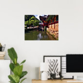 Songgwangsa Temple Bridge, Zuid-Korea Poster (Thuiskantoor)