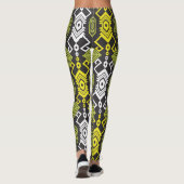 Songket Tenun: traditioneel Indonesisch motief. Leggings (Achterkant)