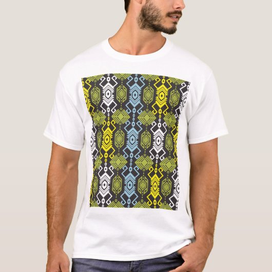 Songket Tenun: traditioneel Indonesisch motief. T-shirt (Voorkant)