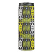 Songket Tenun: traditioneel Indonesisch motief. Thermosbeker (Achterkant)