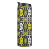 Songket Tenun: traditioneel Indonesisch motief. Thermosbeker (Geroteerd rechts)