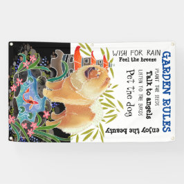 SONGMAO CHOW 3X5 GARDEN BANNER/SIGN SPANDOEK