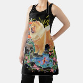 SONGMAO Chow All-Over Print Apron Schort (Insitu)