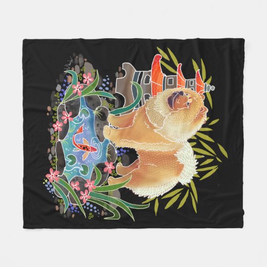 SONGMAO fleece deken 3 maten (Voorkant (Horizontaal))