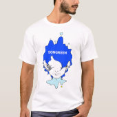 SONGREEN×BLUE T-SHIRT (Voorkant)