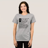 Songs of Health, Love & Succes 2025 Tri-Blend Shirt (Voorkant volledig)
