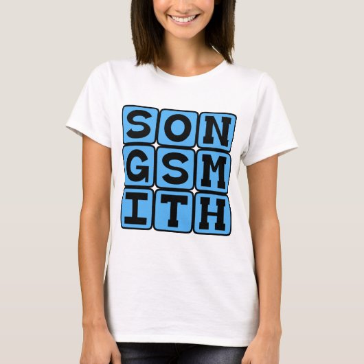 Songsmith, Maker van Tunes T-shirt (Voorkant)