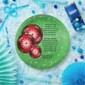 Songtekst van Christmas Carol - Silent Night - Lar Papieren Bordje (Feest)