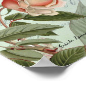 Songvogel met collage-stijl poster (Hoek)