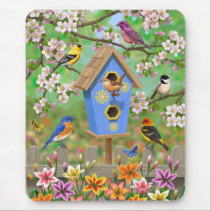 Songvogels Lily Garden Birdhouse Muismat