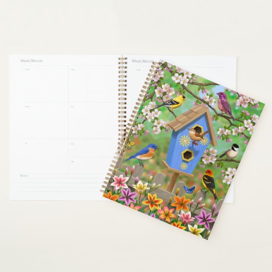 Songvogels Lily Garden Birdhouse Planner (Display)