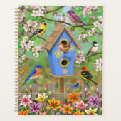 Songvogels Lily Garden Birdhouse Planner (Voorkant)