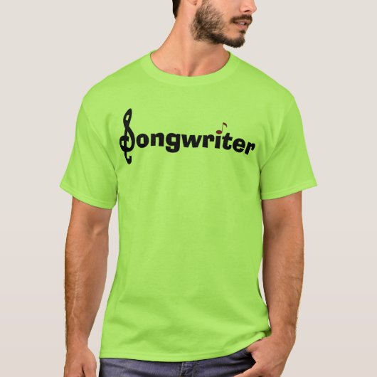 Songwriter3 T-shirt (Voorkant)