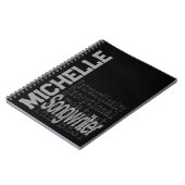 Songwriter Extraordinaire CUSTOM Notitieboek (Linkerzijde)