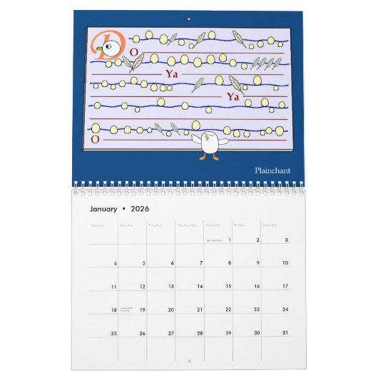 Songwriter kalender (Jan 2026)