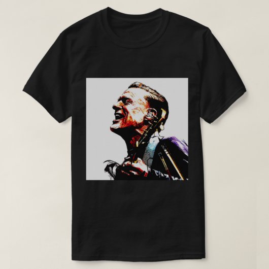 Songwriter Singer Guitarist Girl T-shirt (Design voorkant)