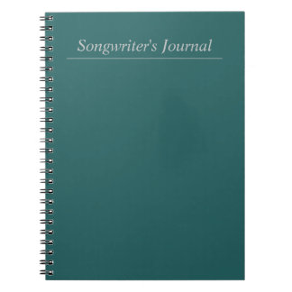 Songwriter's Journal Notitieboek